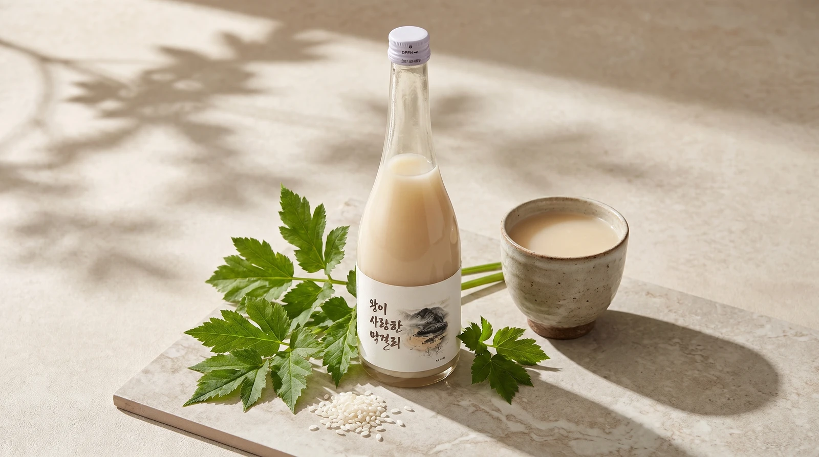 The King’s Beloved Makgeolli — heritage photo (ingredients)