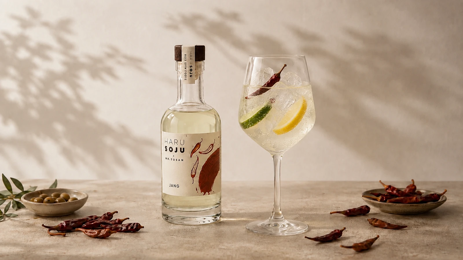 Haru Soju Jang Gift Set — expression photo
